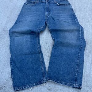 Signature by Levi Strauss Relaxed Fit Blue Jeans